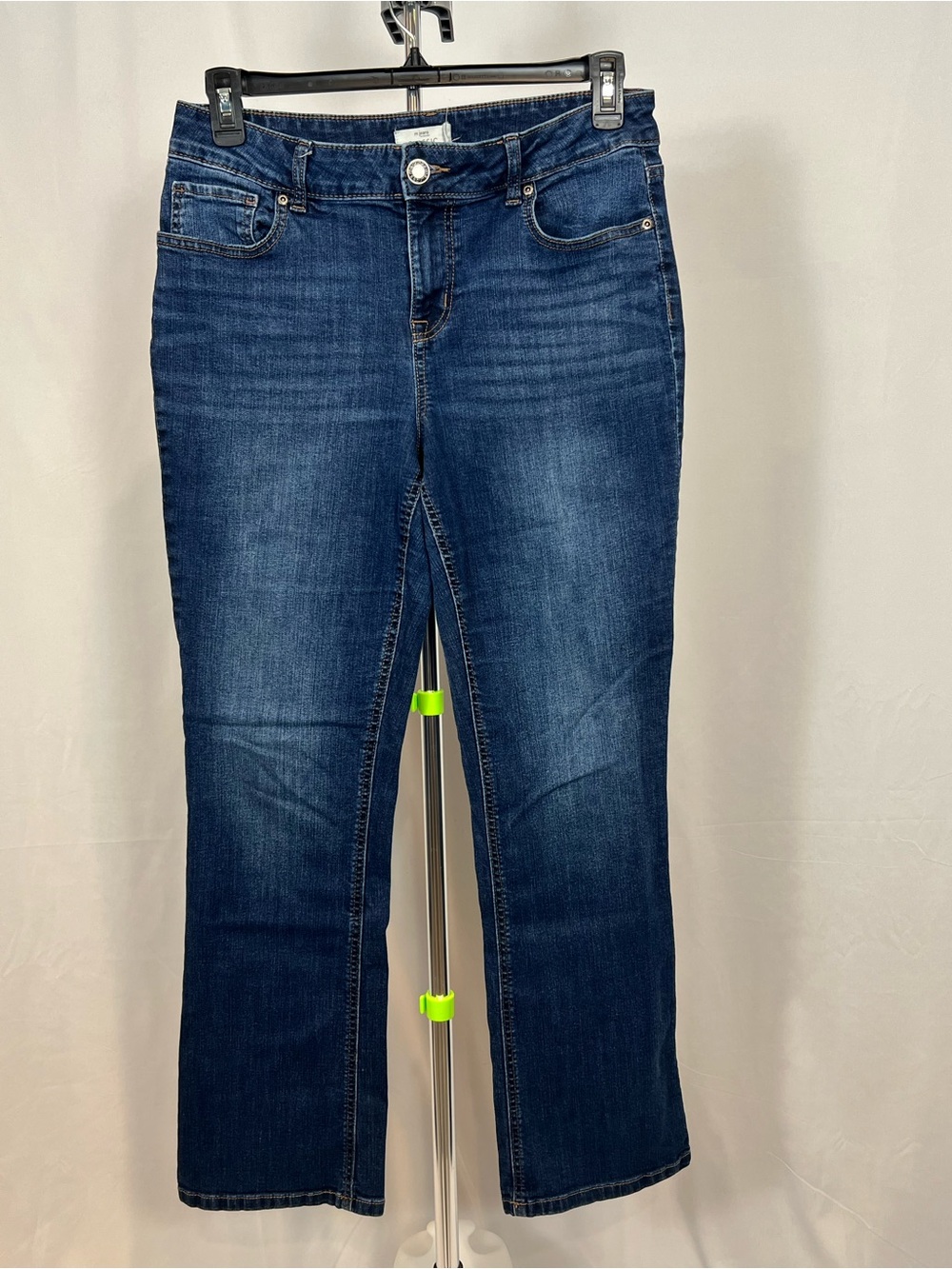 Maurice’s Dark Blue Women's Slim Bootcut Mid Rise Jeans